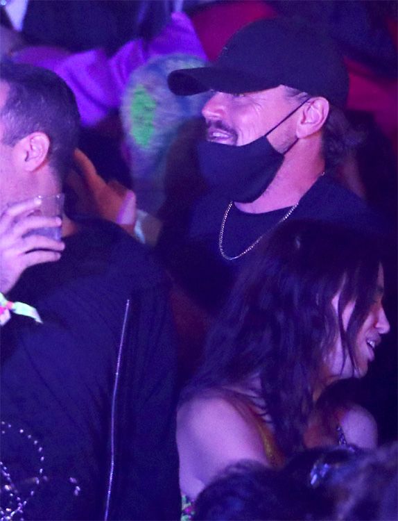 Leonardo DiCaprio e Irina Shayk en Coachella