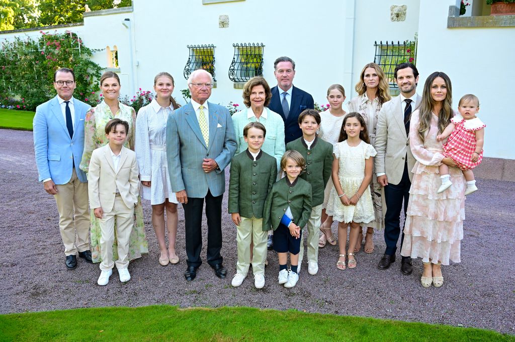 La Familia Real Sueca casi al completo