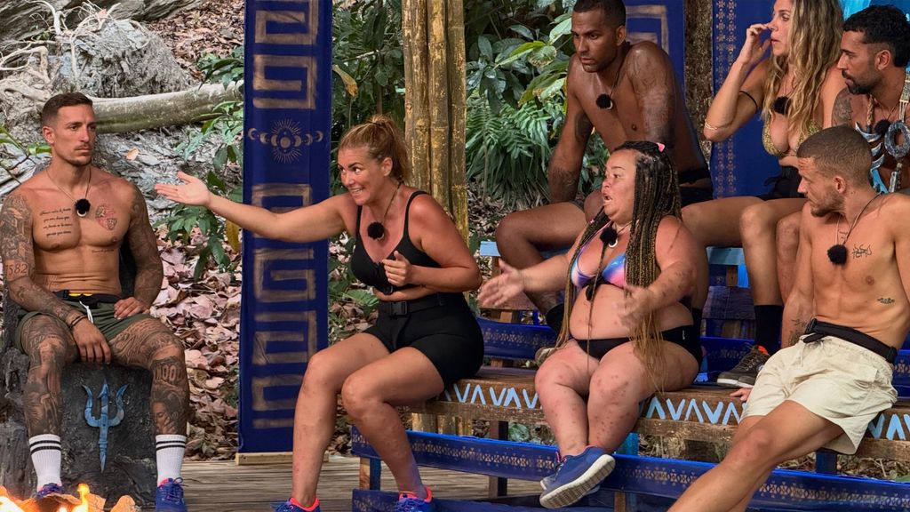 Chiqui en un momento del concurso
