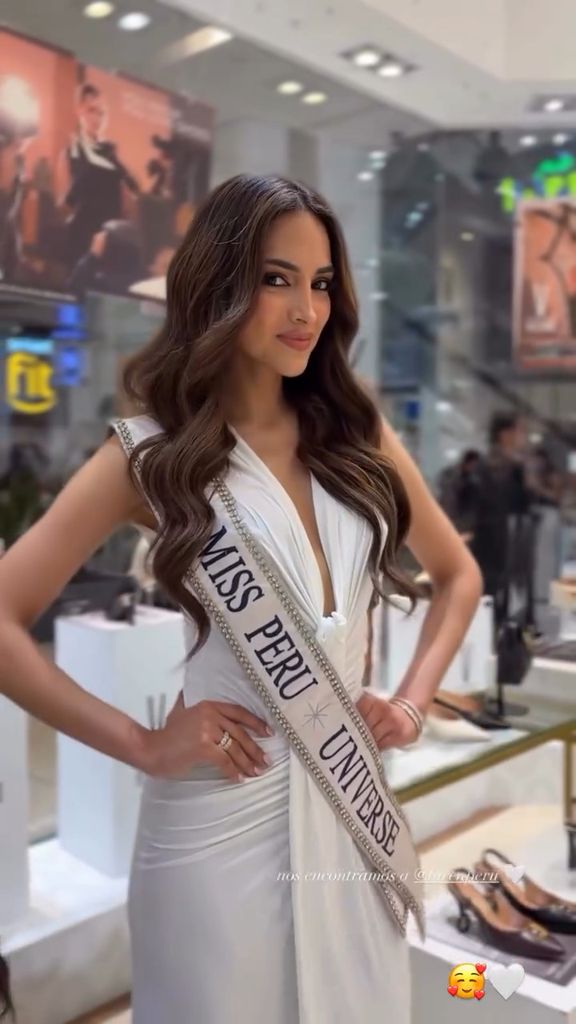 Luren Márquez continúa con su agenda como Miss Universe Perú 2026