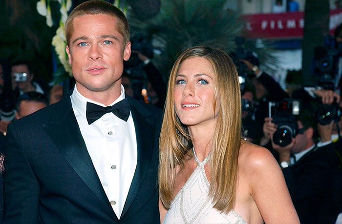 Brad Pitt y Jennifer Aniston en una imagen de archivo