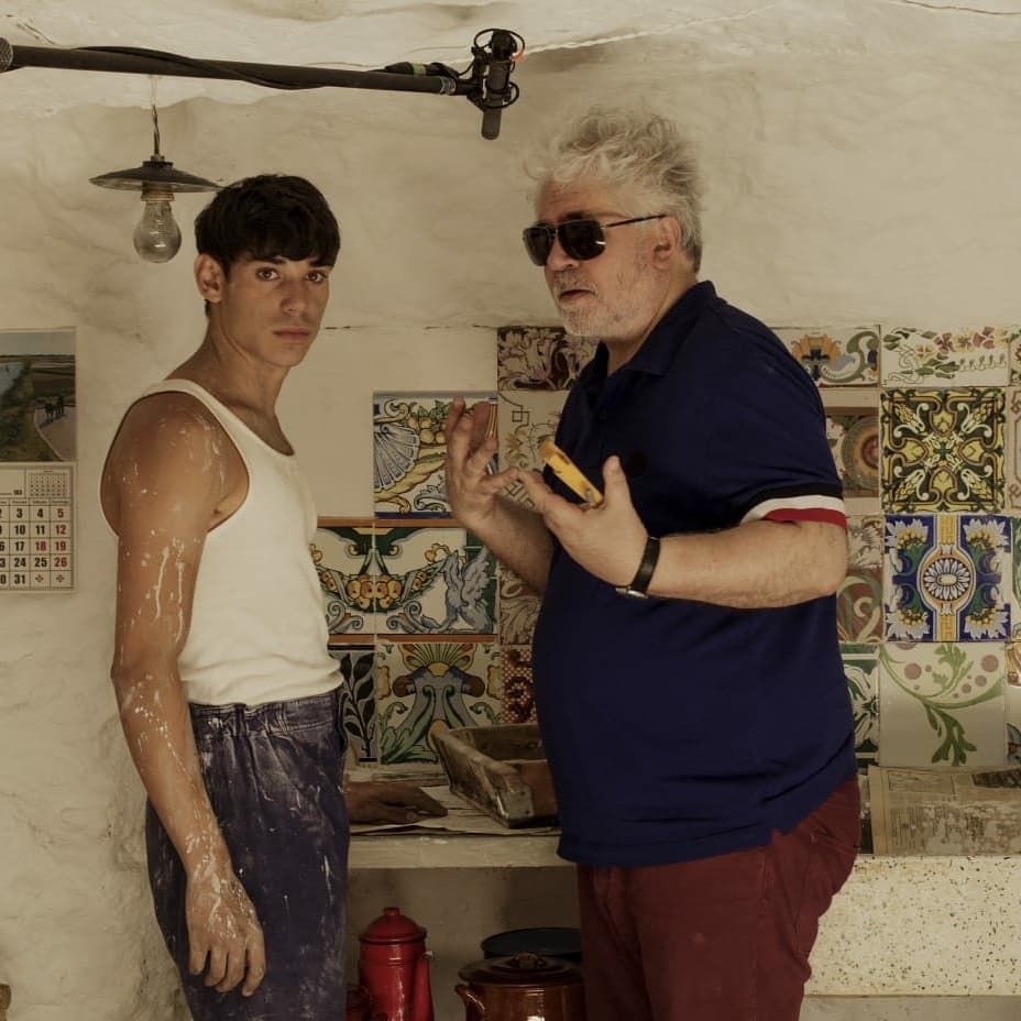 César Vicente trabajó a las órdenes de Pedro Almodóvar en 'Dolor y gloria'
