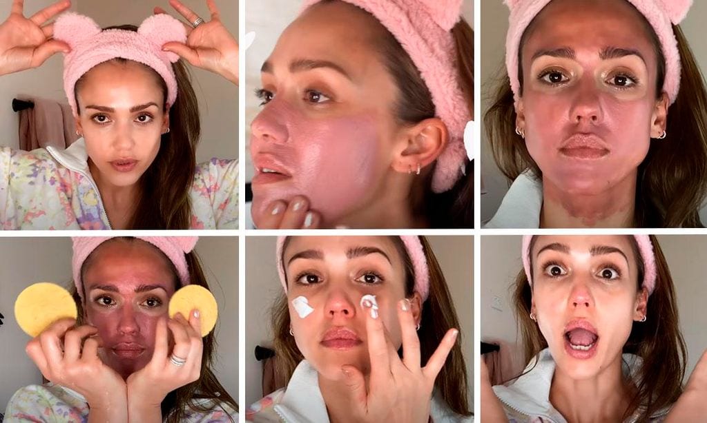 El cuidado de la piel es imprescindible para Jessica Alba