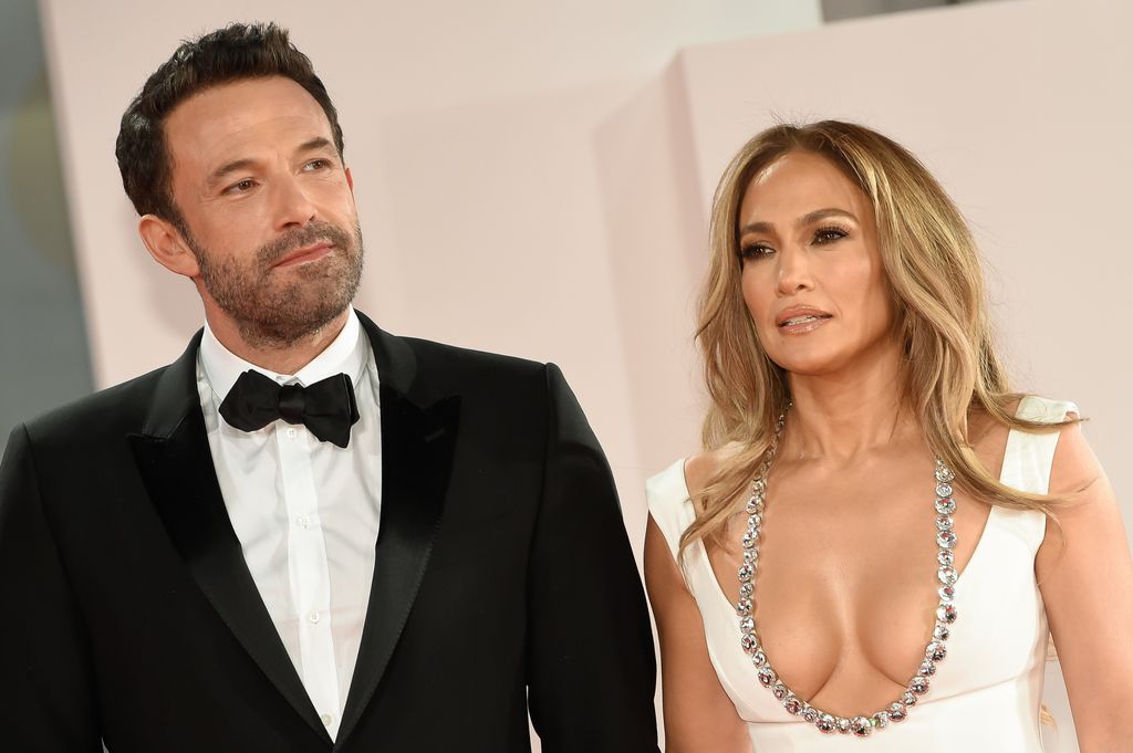 Ben Affleck y Jennifer Lopez en el Festival de Venecia 