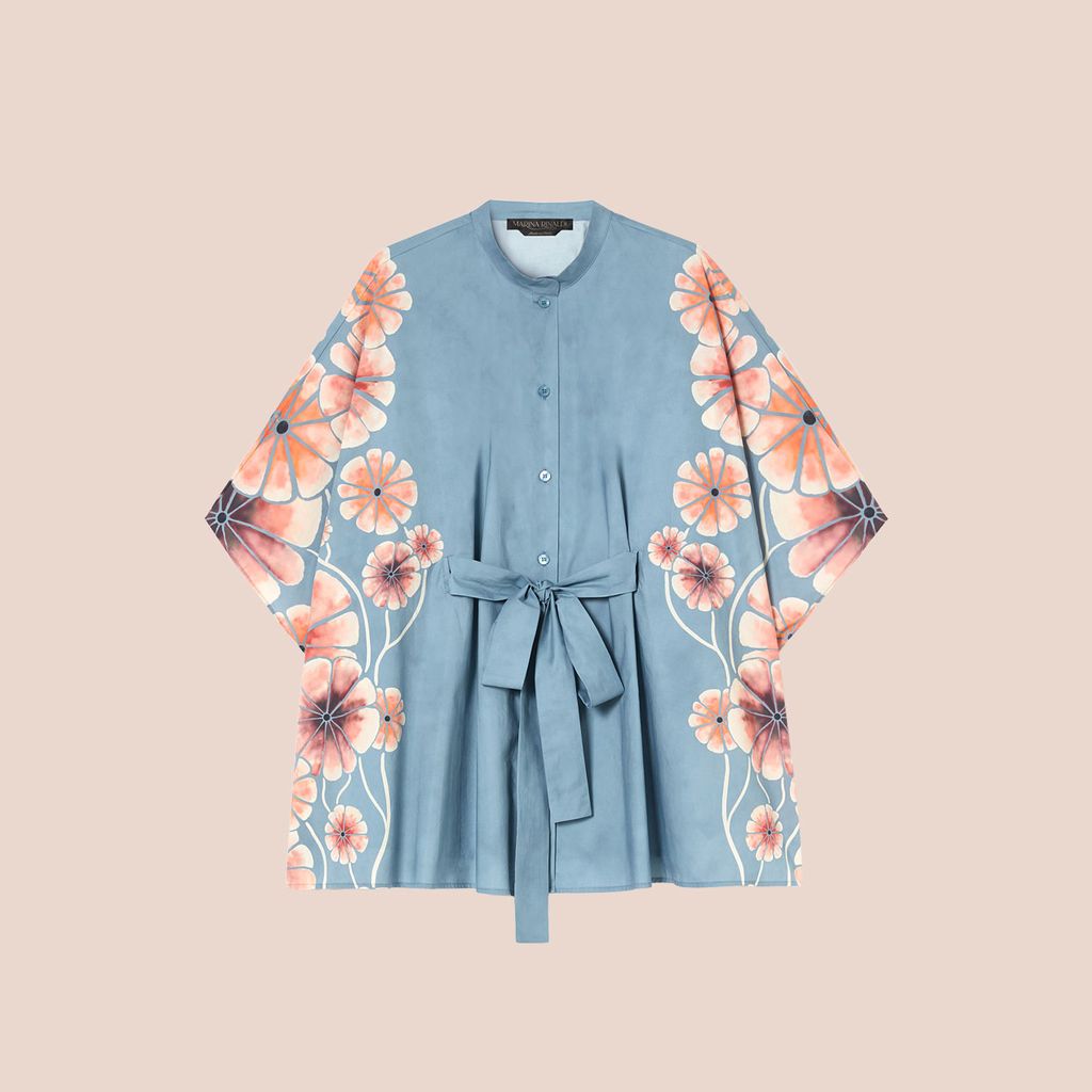 Camisa de popelina de Marina Rinaldi 2025