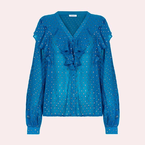 blusa azul