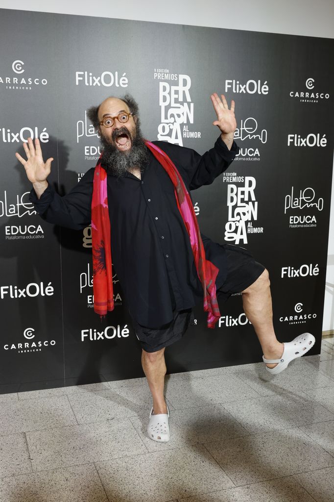 Ignatius Farray en el photocall de los pasados Premios Berlanga al Humor