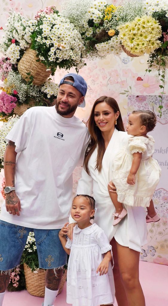 Neymar Jr. y Bruna Biancardi celebran el cumpleaños de su hija Mel, en la dulce espera de su tercer bebé