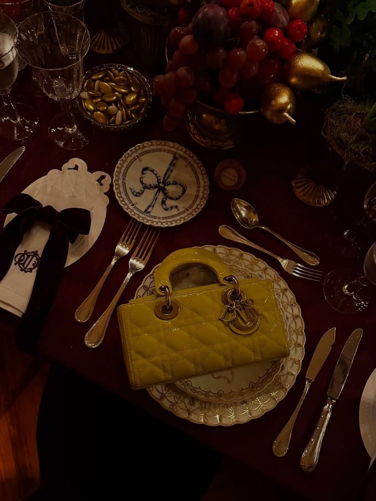 Victoria Federica de Marichalar en la cena de Navidad de Dior en Madrid.