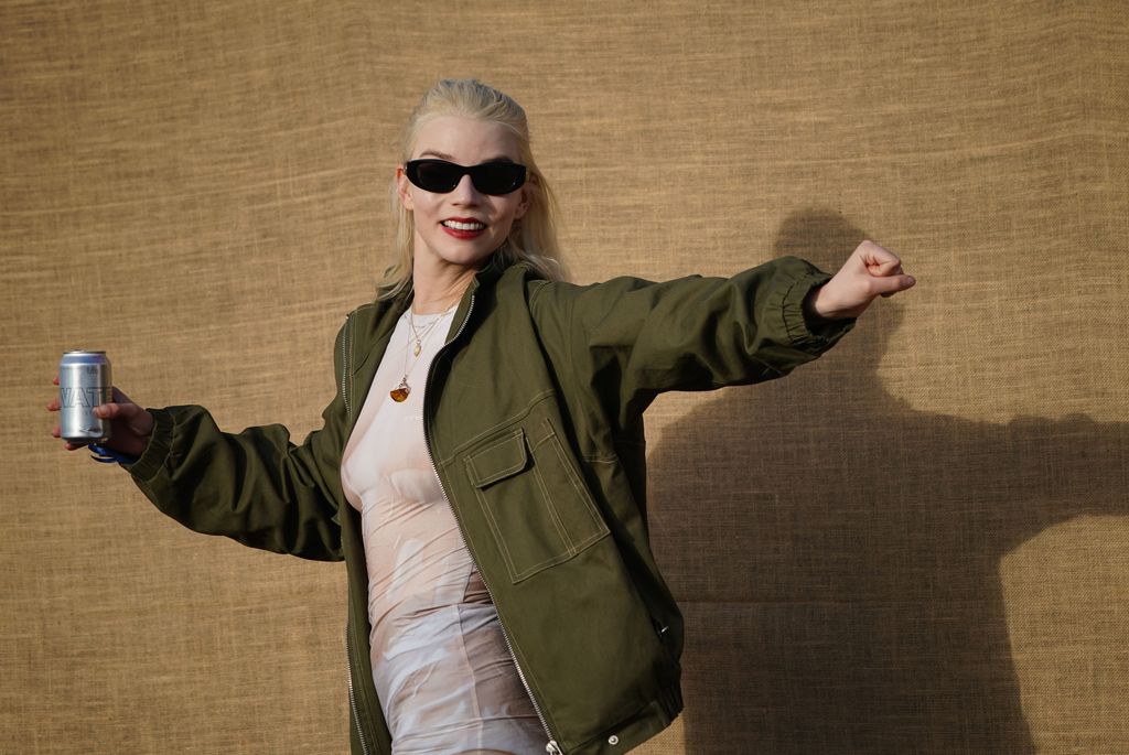 Anya Taylor-Joy, en Glastonbury