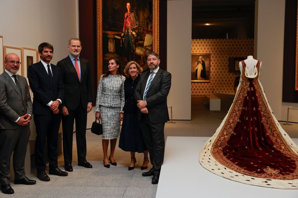 EL REY FELIPE VI Y LA REINA LETIZIA ASISTEN A LA INAGURACIÓN DE LA EXPOSICIÓN SOBRE SU MAJESTAD LA REINA DOÑA VICTORIA EUGENIA 