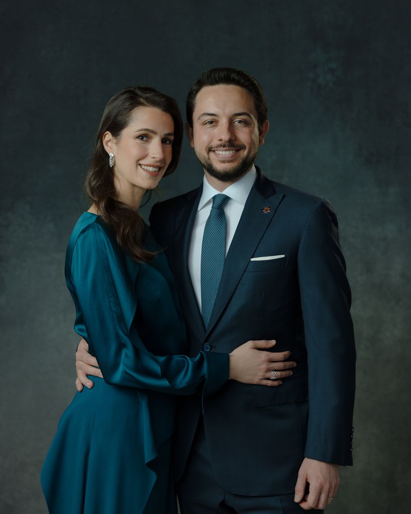 Nueva foto de Hussein y Rajwa de Jordania con motivo de su tercer aniversario de boda