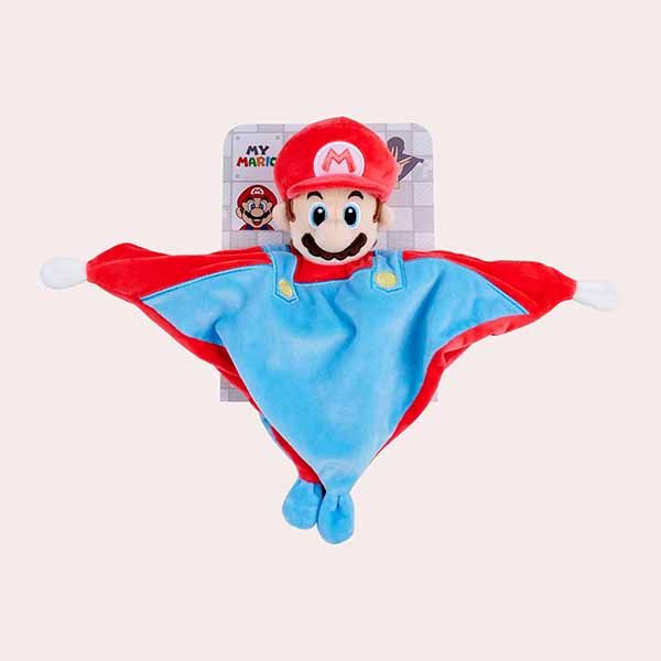 My Mario Manta de Seguridad para Bebé con Sonajero
