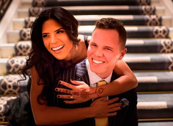 Francisca Lachapel y su novio