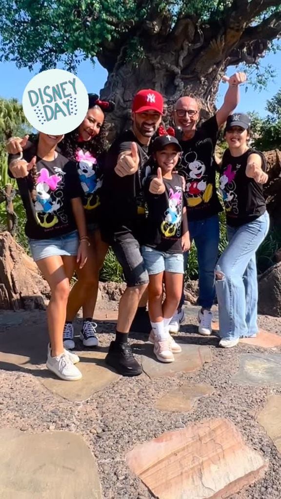 Toni Costa y su hija Alaïa se embarcaron en una divertida escapada a Walt Disney World.