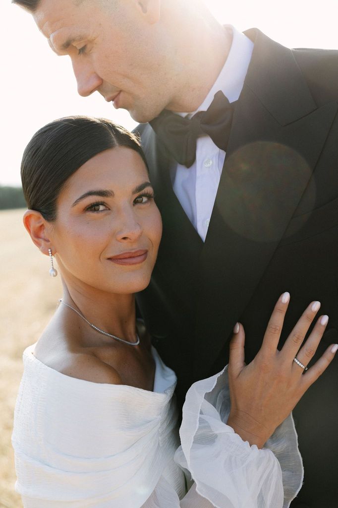 La boda del baloncestista Xabi López y Carlota
