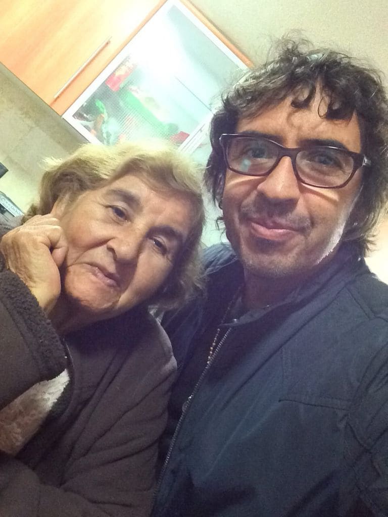 Memo del Bosque y su suegra, mamá de Vica Andrade