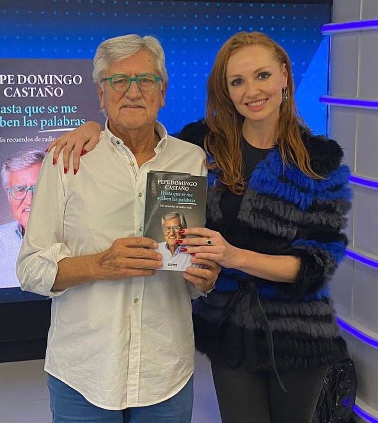 Cristina Castaño junto a Pepe Domingo Castaño
