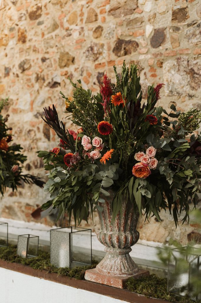 Decoración de bodas de verano copas