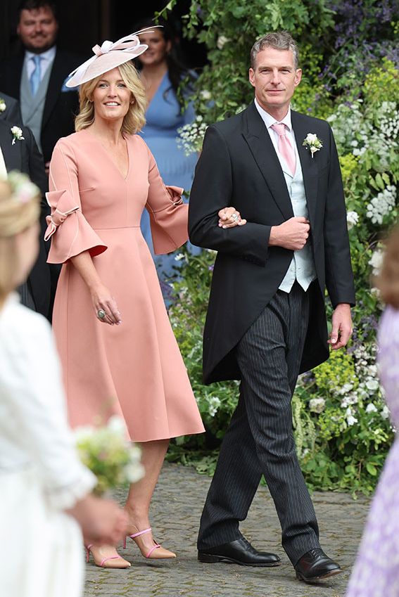 Lady Edwina con su marido, Edward van Cutsem, uno de los mejores amigos del príncipe Guillermo