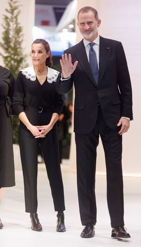 Don Felipe y doña Letizia en Fitur