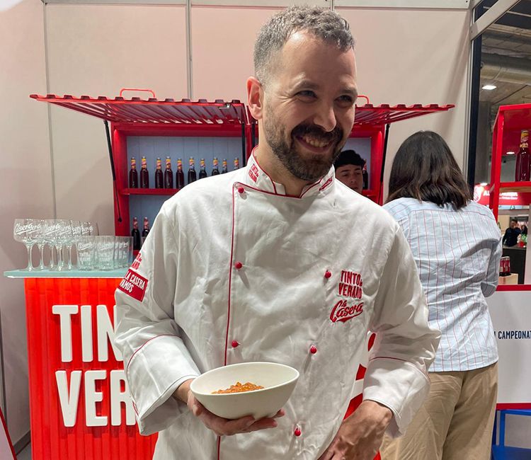 Miguel Carretero, ganador mejores patatas bravas tradicionales