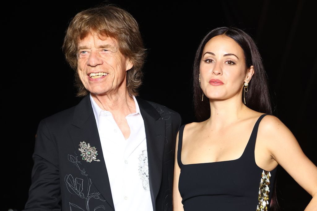 Mick Jagger y Melanie Hamrick 