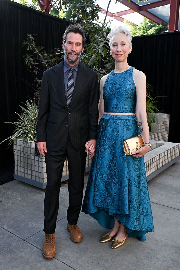 Keanu Reeves y Alexandra Grant