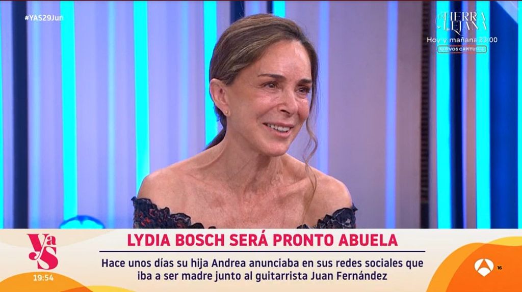 Lydia Bosch se emociona al hablar de su hija Andre en 'Y ahora Sonsoles'