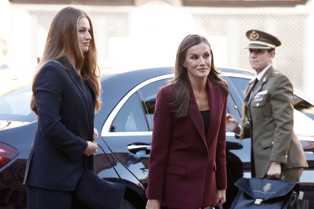 La princesa de Asturias y Viana realiza con los reyes su primera visita oficial a Navarra