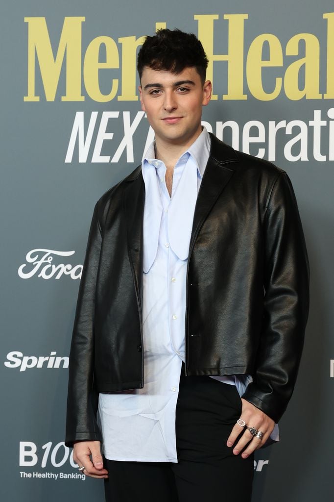 El cantante Juanjo Bona en el photocall de Next Generations Mens Health awards