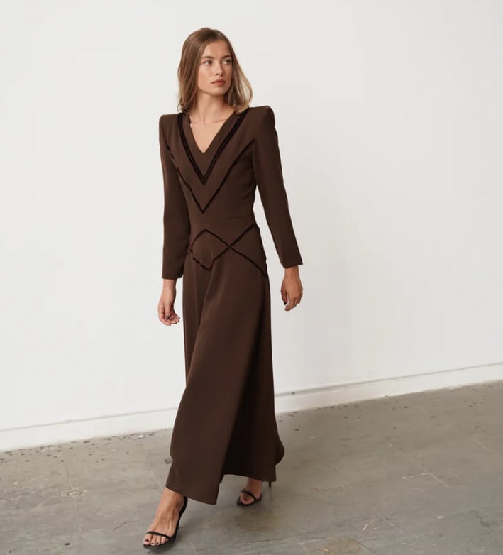 Vestido invitada invierno 2025