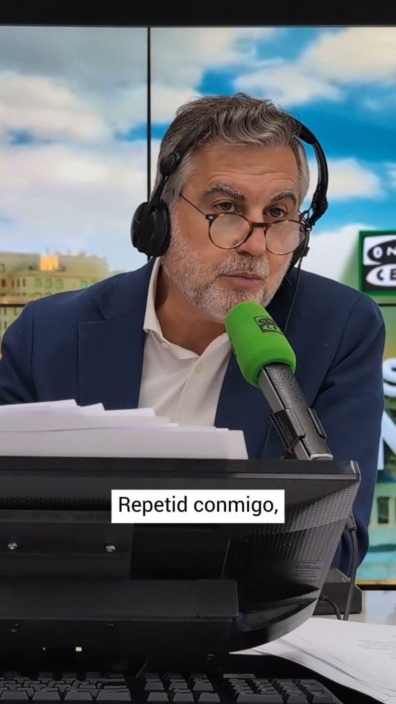 Carlos Alsina lleva al frente de 'Más de uno' desde 2015