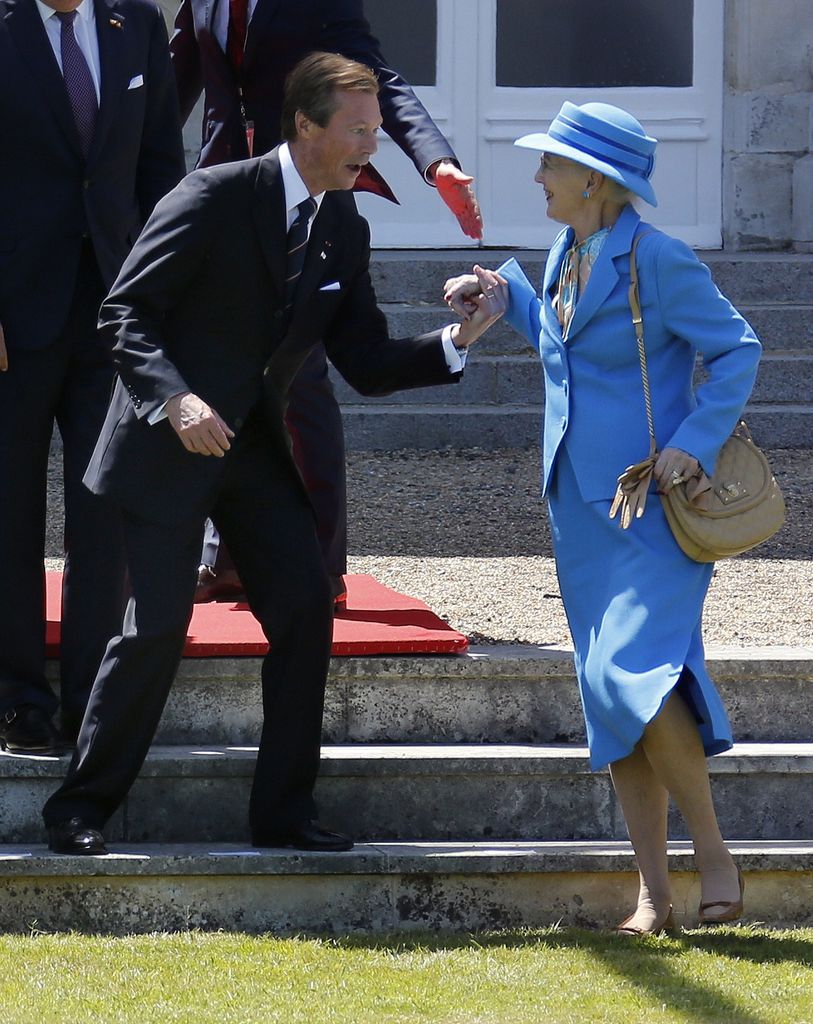 Margarita de Dinamarca y Enrique de Luxemburgo