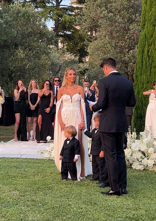 Alice Campello y Álvaro Morata en su fiesta reboda