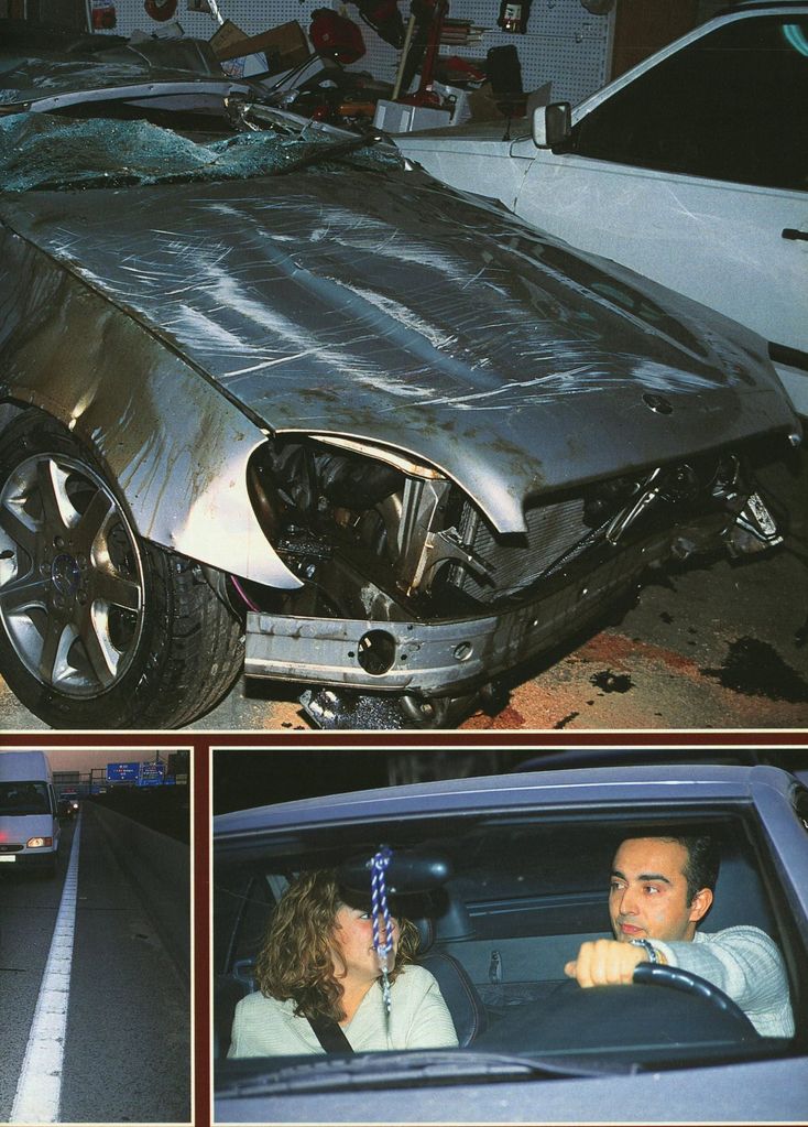 Rocío Carrasco accidente