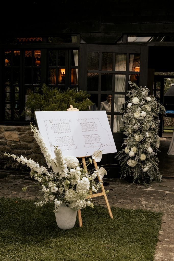 Seating plan de boda