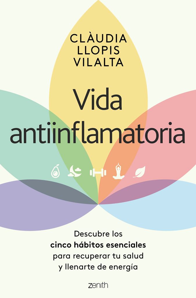 Portada del libro Vida antiinflamatoria de Clàudia Llopis Vilalta