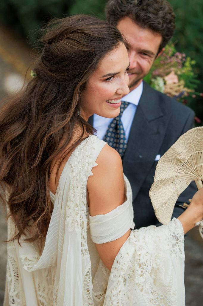 semirrecogido de novia
