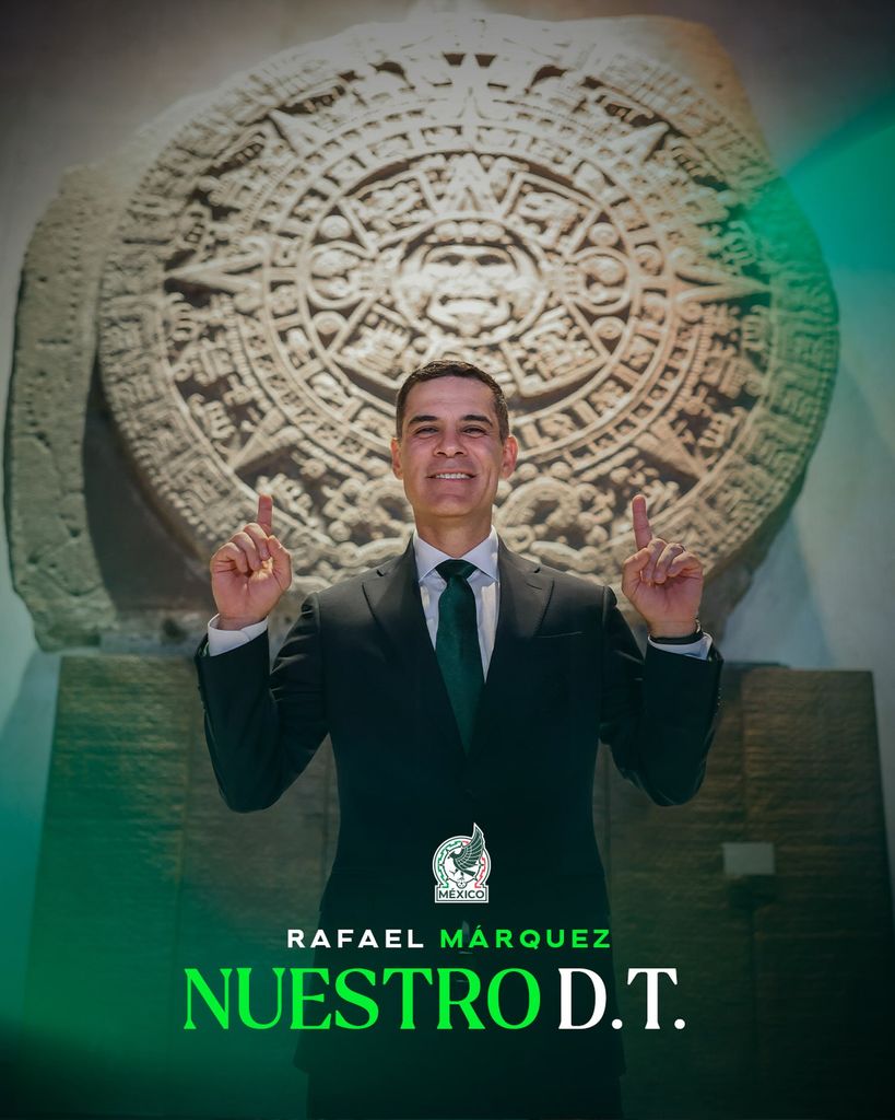 Rafa Márquez se convierte en el nuevo entrenador de la Selección Mexicana