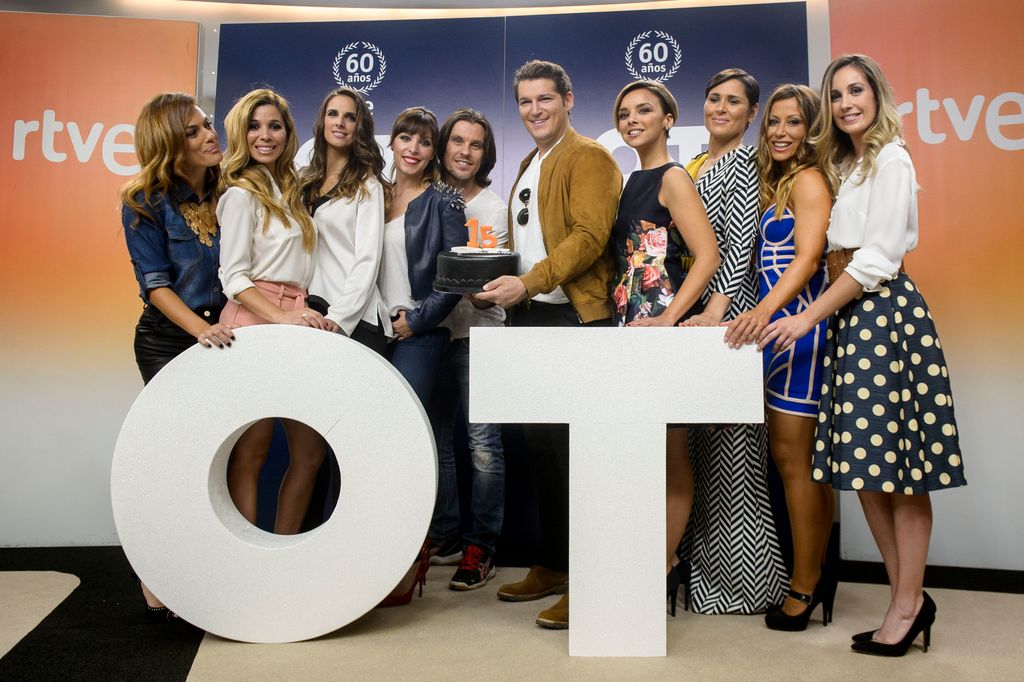Los exconcursantes de OT1, durante la presentación de 'OT. El reecuentro'