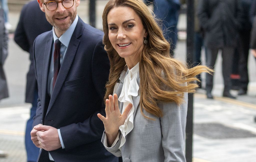 Kate Middleton, princesa de Gales, en el Salesforce Tower Summit en Londres, 2025.
