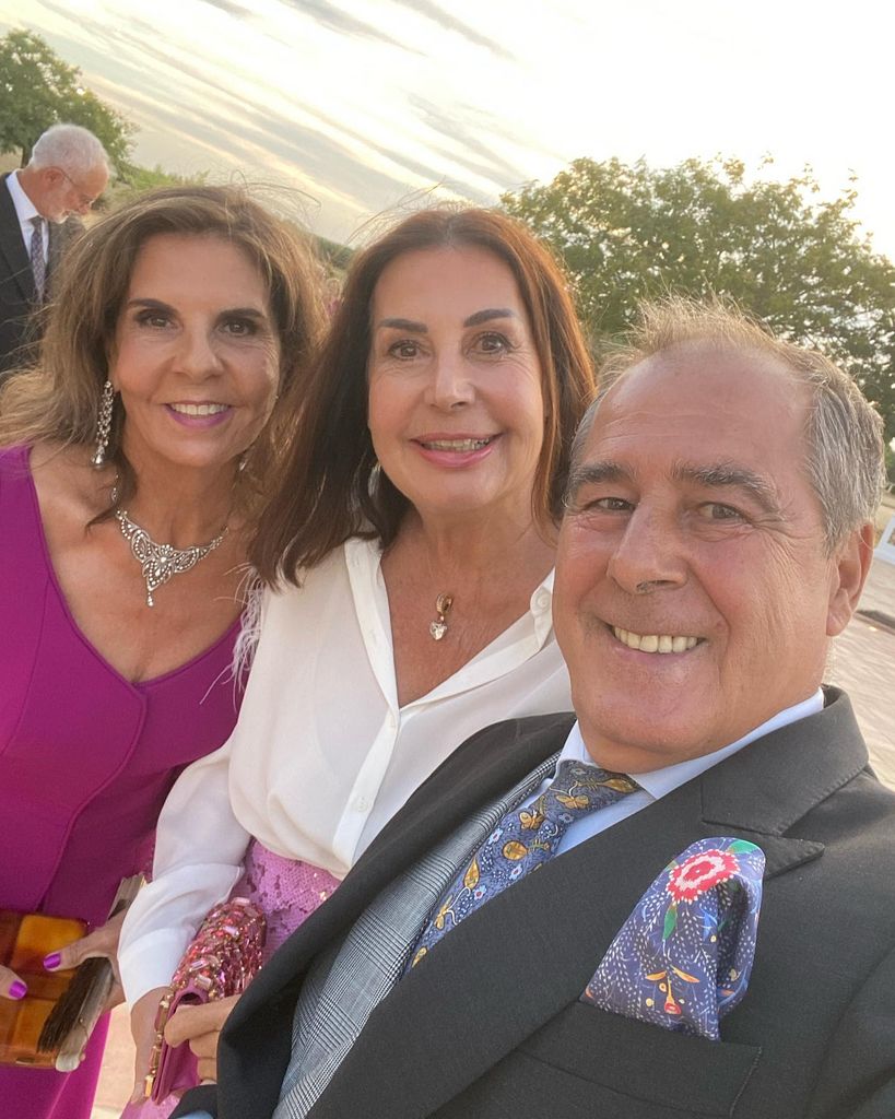 Carmen en la boda de Blanca Martínez Carrillo de Albornoz