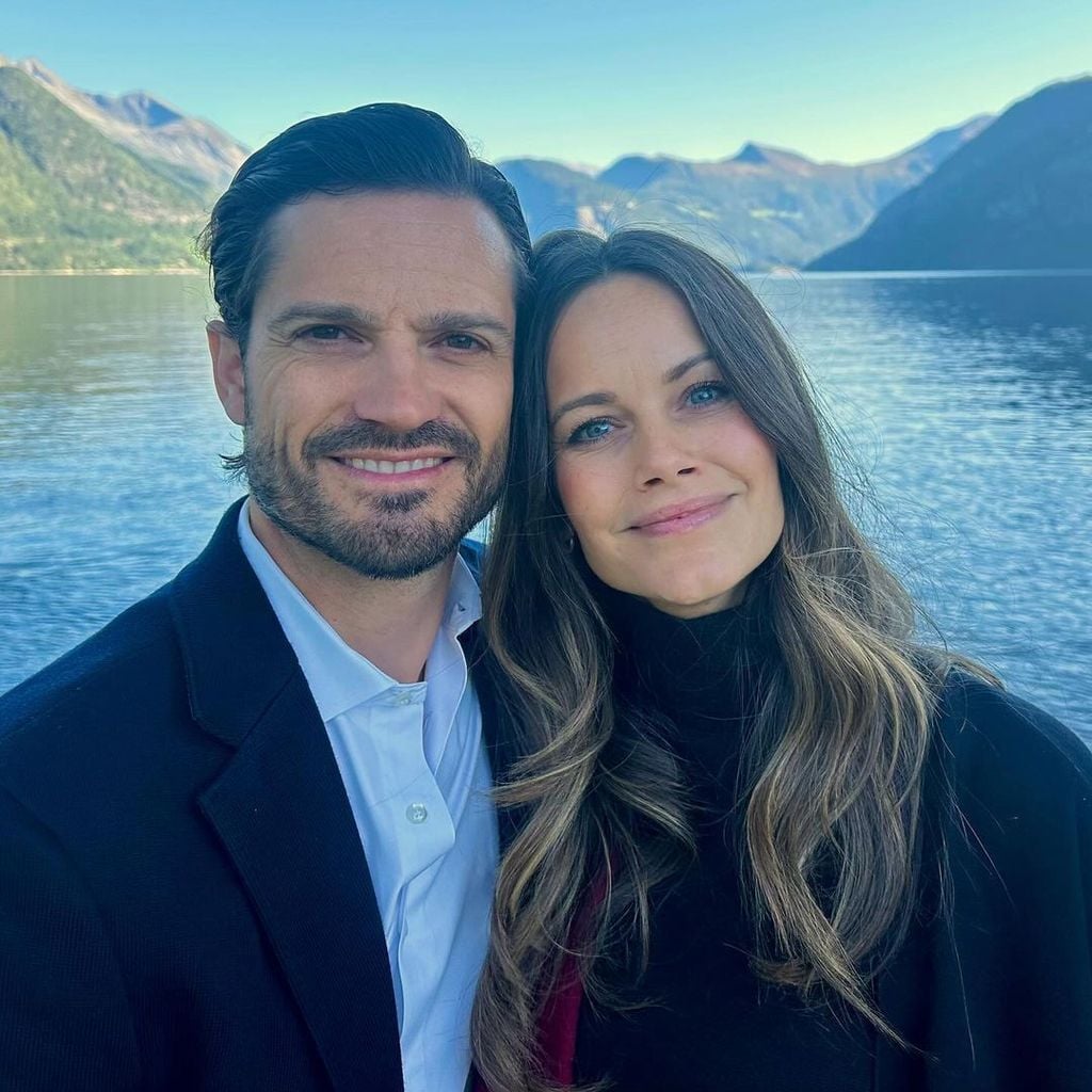 La princesa Sofía y el príncipe Carlos Felipe de Suecia