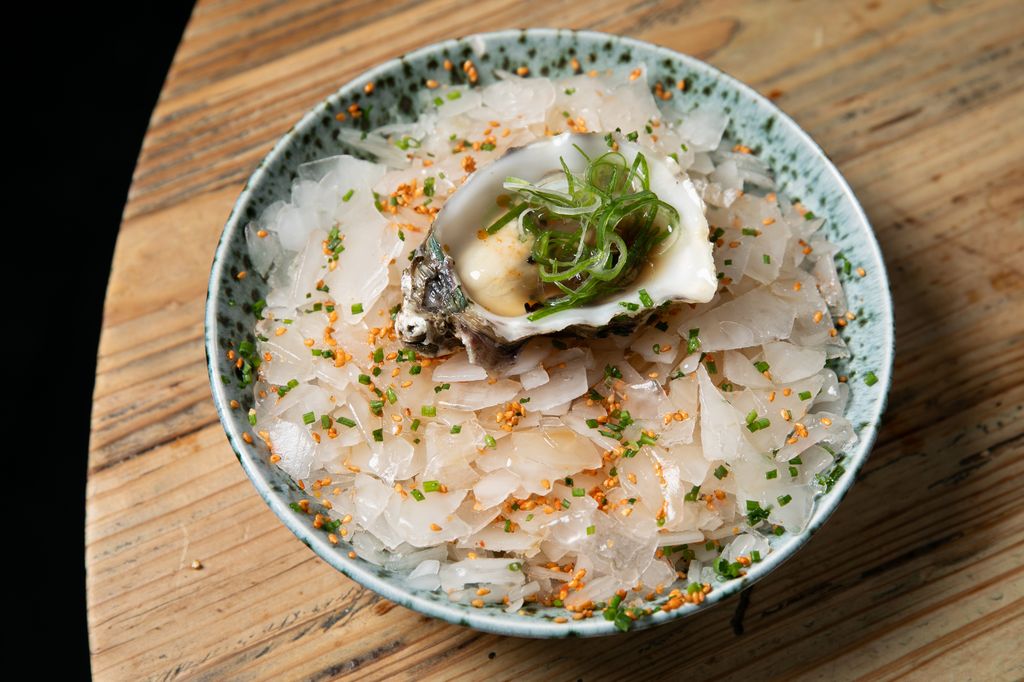 Plato de ostra de La Lonja del mar