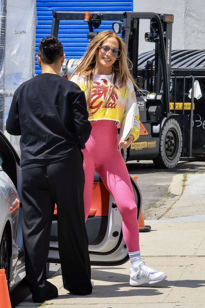 Jennifer López with novelty look 