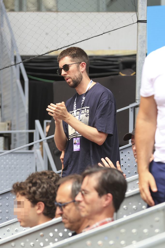 David Broncano, en el Mutua Madrid Open 2026