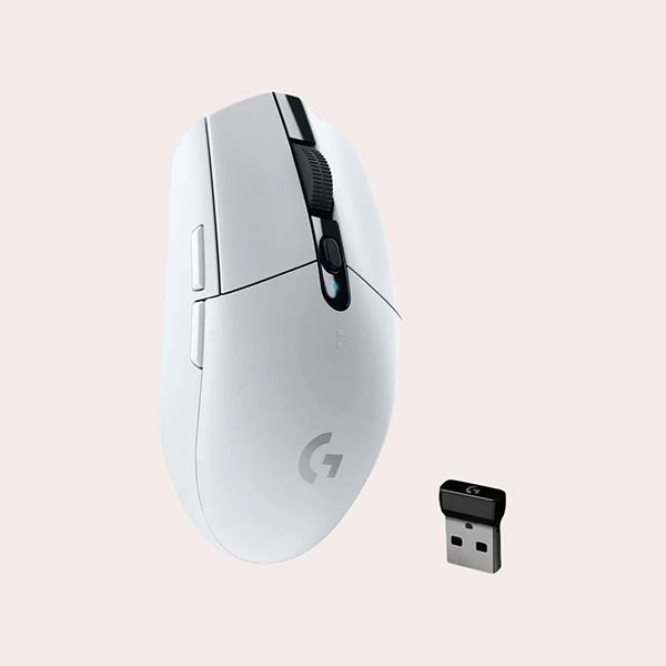 Logitech G305 LightSpeed Ratón Inalámbrico Gaming 12000DPI Blanco