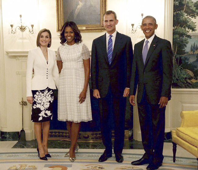 La esperada 'foto de familia' en la Casa Blanca
