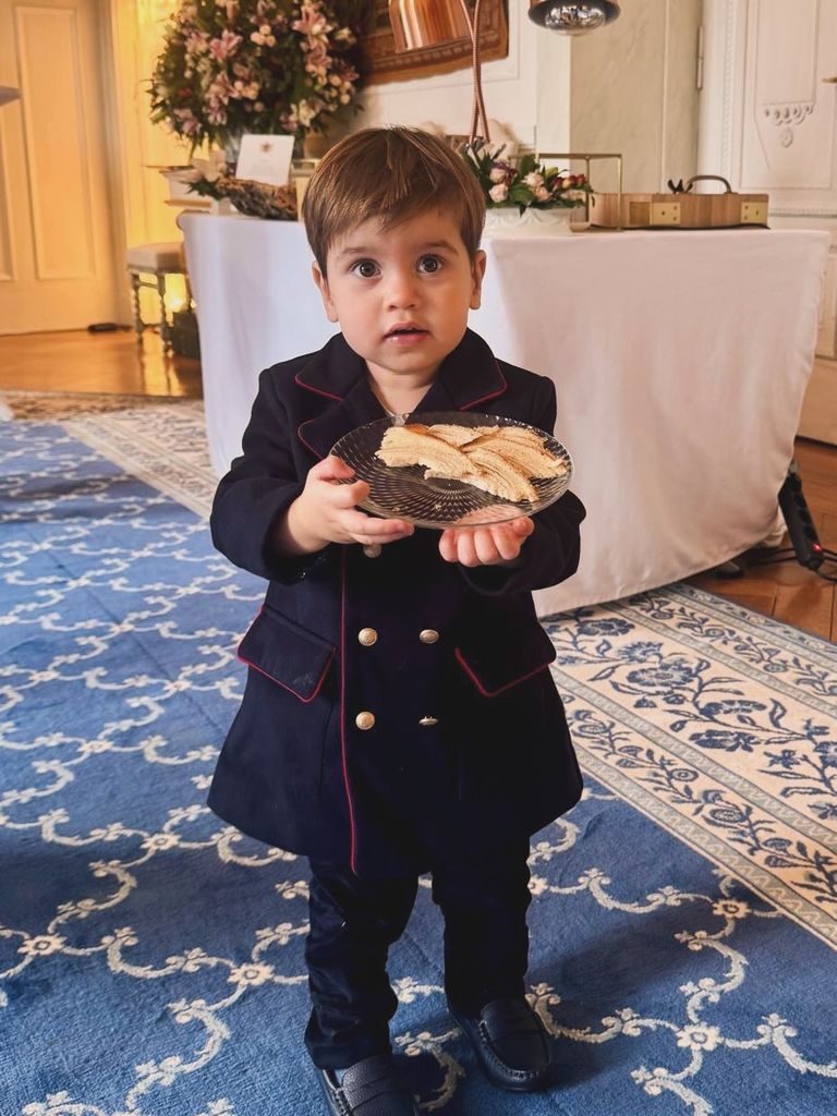 Balthazar, el tercer hijo de Felix y Claire de Luxemburgo que acaba de cumplir dos años 